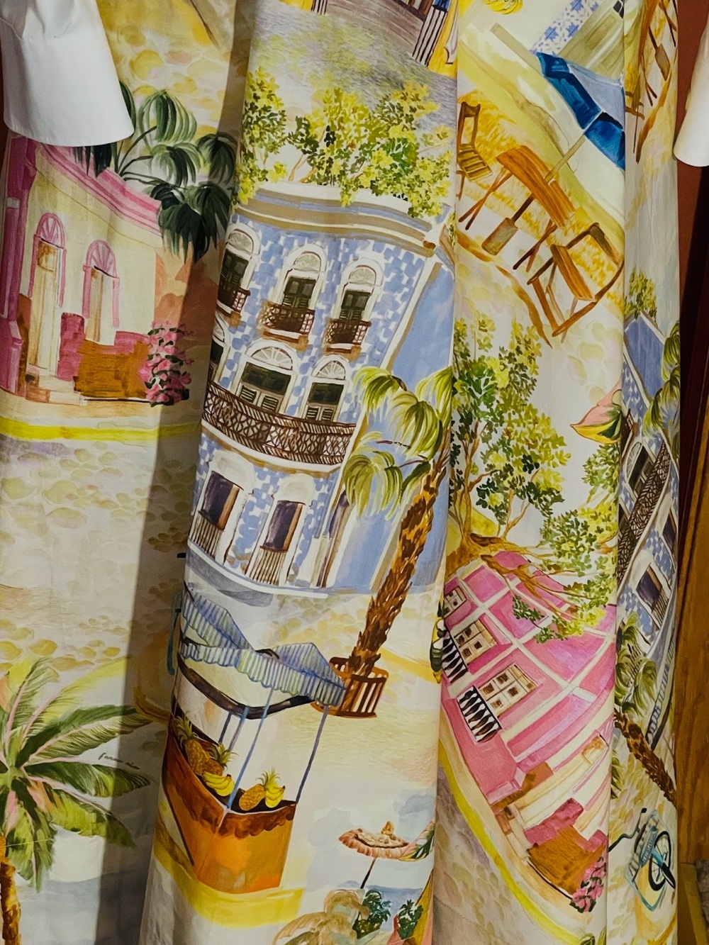 FARM Rio Scenic Pastel Multi-Color Maxi Skirt - Picture 3 of 16